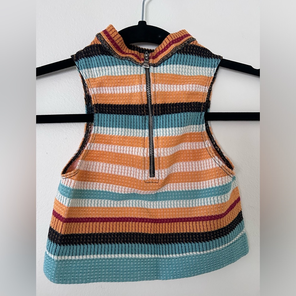 Urban outfitters multicolored crop top